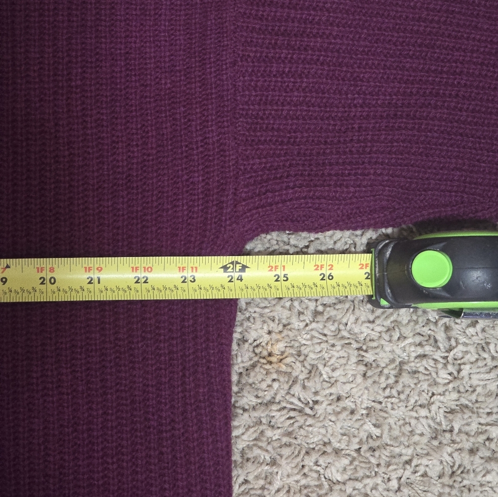 NWT Eileen Fischer Women's Purple Wool Sweater - Picture 13 of 13